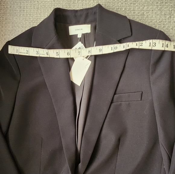 VINCE Crepe Blazer size 4 - Picture 7 of 9